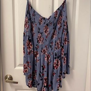 Long Sleeve-Floral-Romper